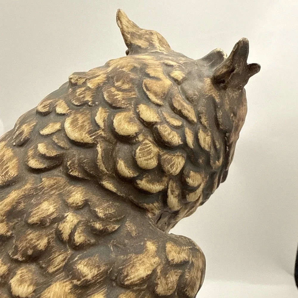 Vtg 1969 Goebel Hummel W Germany Screech Owl Porcelain Bird Figurine CV99 Matte